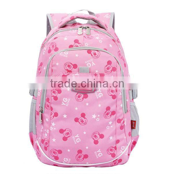2015 School Bag Printing School Bag Manufacturer