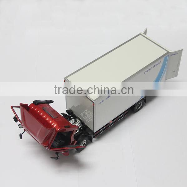 1:30 truck toy,truck van container model,diecast toy truck vehicle,custom diecast vehicle