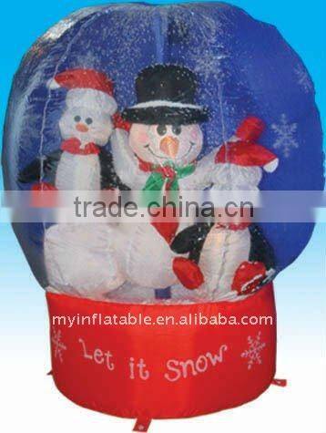Christmas inflatable tree
