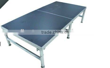 aluminum portable folding stage