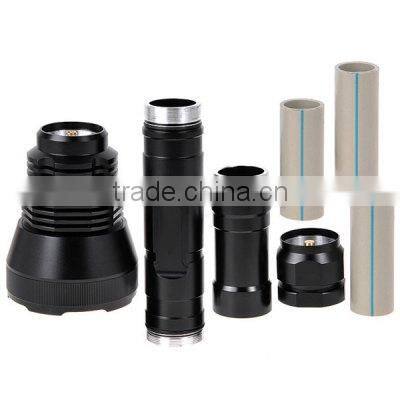 led mini aluminum 9 led flashlight