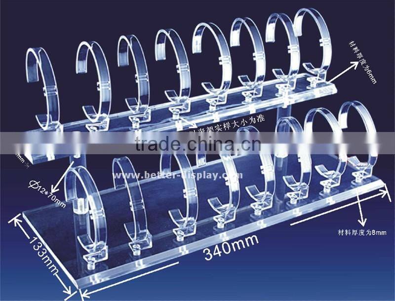 wholesale clear acrylic wrist watch holder