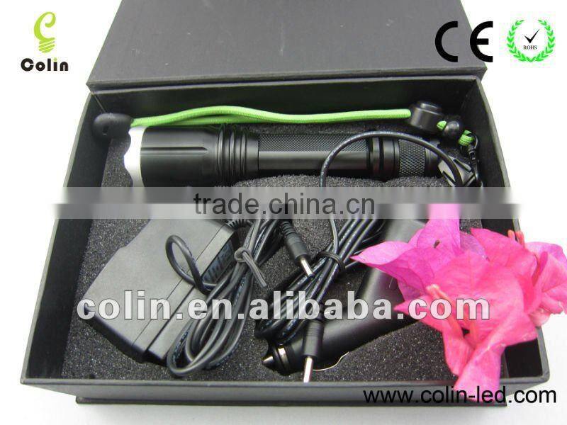 Super bright Aluminum Police cree led torch