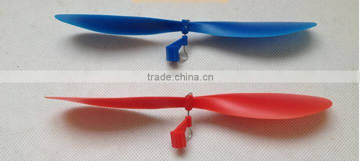 mini Rubber band Powered Propeller(5 inch 6 inch 7inch ) assortment with metal hook and the plastic casing