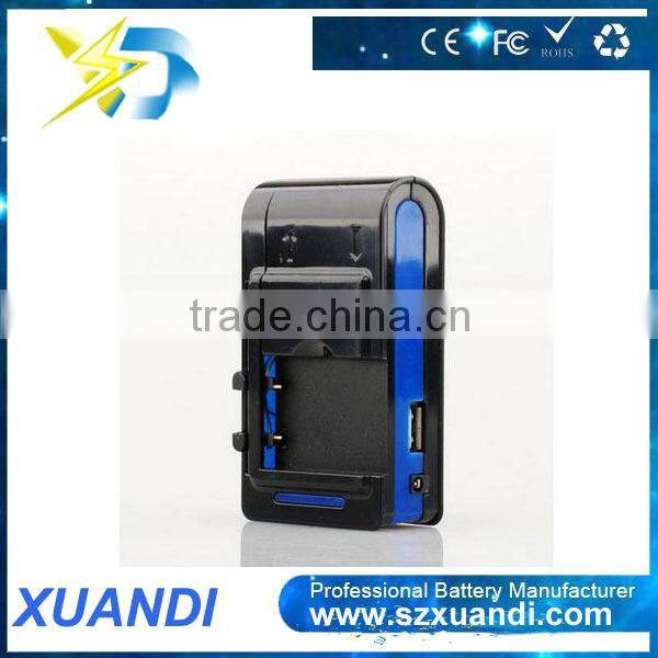 Hot Sale Universal Battery Charger + USB-Port For Smartphone Battery