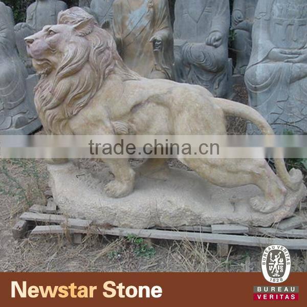 Newstar chinese traditional stone lion statue