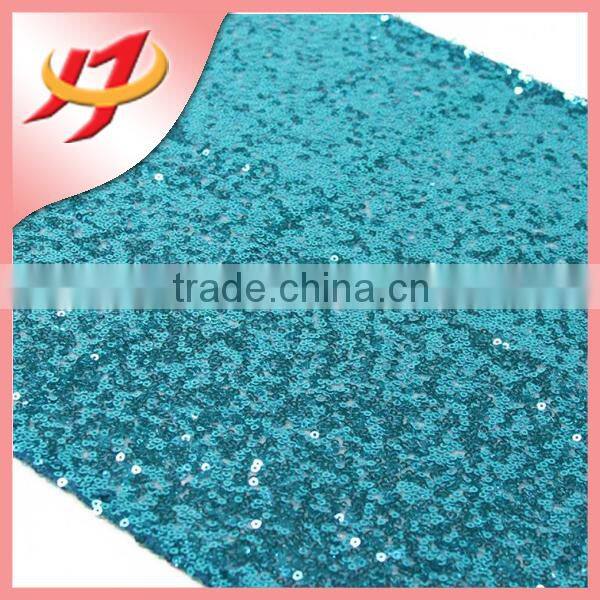 Fancy Luxury Silver Sequin Laser Cut Felt Table Runner for Square Tables