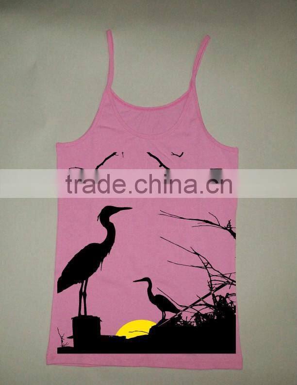 Tan top custom made