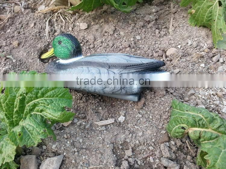Plastic floating mandarin duck of hunting decoy
