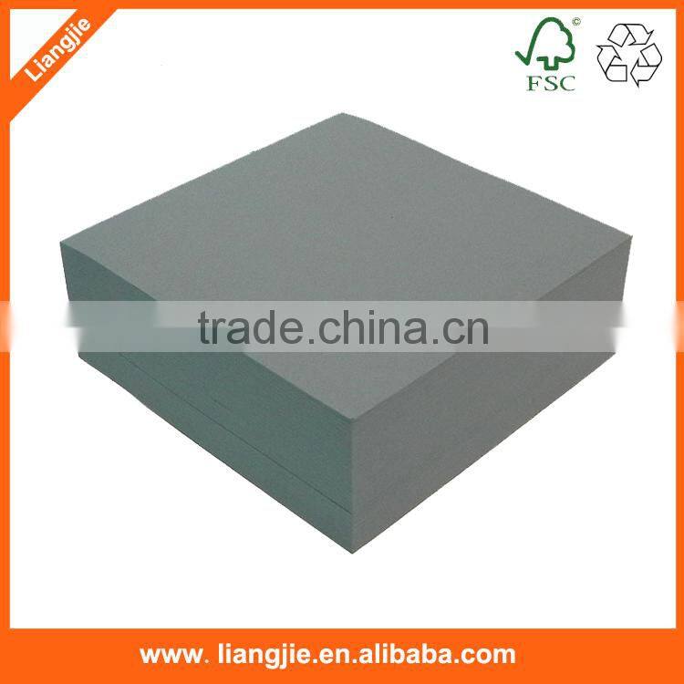 Eco-friendly promotional neon and colorful sticky note pad customed office and school self-adhesive note pad