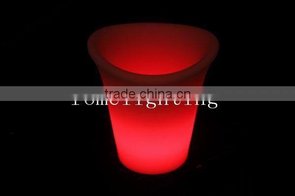 Hotel bar furniture High luminous any color led ice bucket