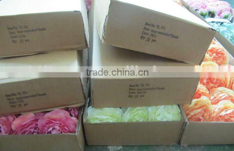 handmade silk flowers seide blume rosafarben