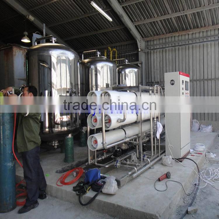 industrial grade reverse osmosis water purification system with pretreatment