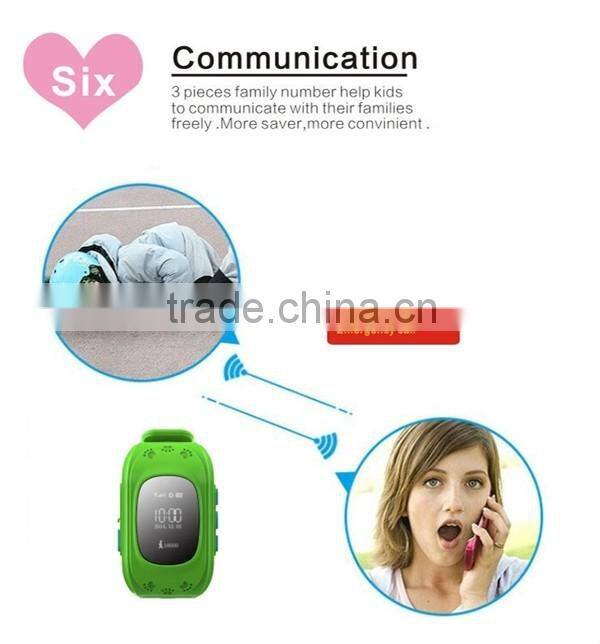 Factory Direct Sale Smart Watch Kids GPS Watch Tracker Q50