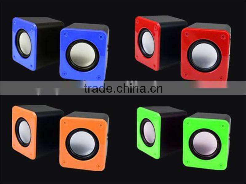 2.0 channel pc mini speaker