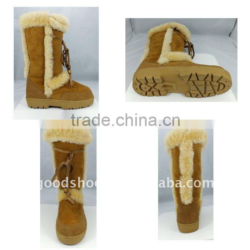 leather boots women