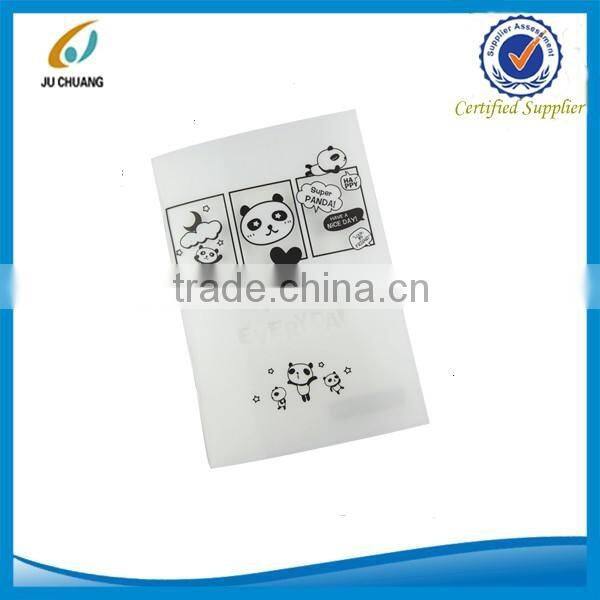 B5 Free samples wholesale custom cheap cute PP cover note book