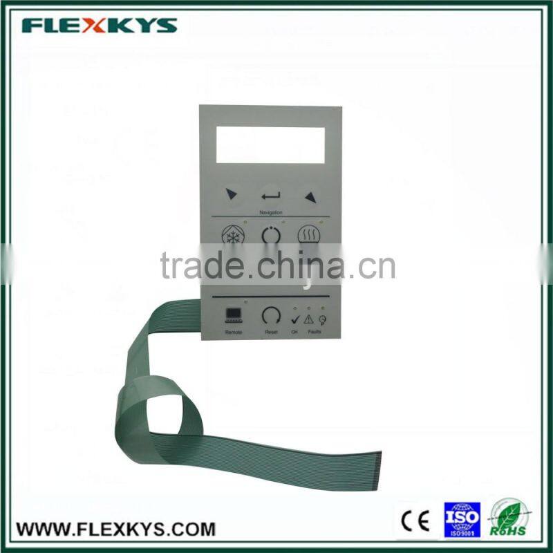 Professional supplier key pad membrane led membrane switch
