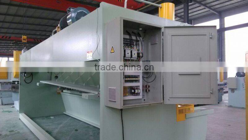 Hot sale 4000mm nc steel guillotine shear machine hydraulic metal sheet cutting machine 8mm