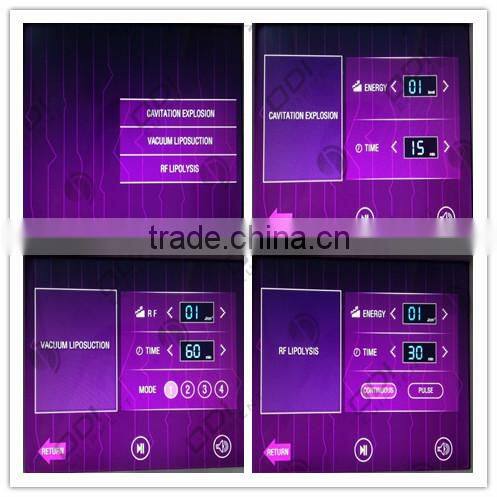 CE 3-IN-1 quick slim!weight loss beauty equipment rf cavitat OD-S90