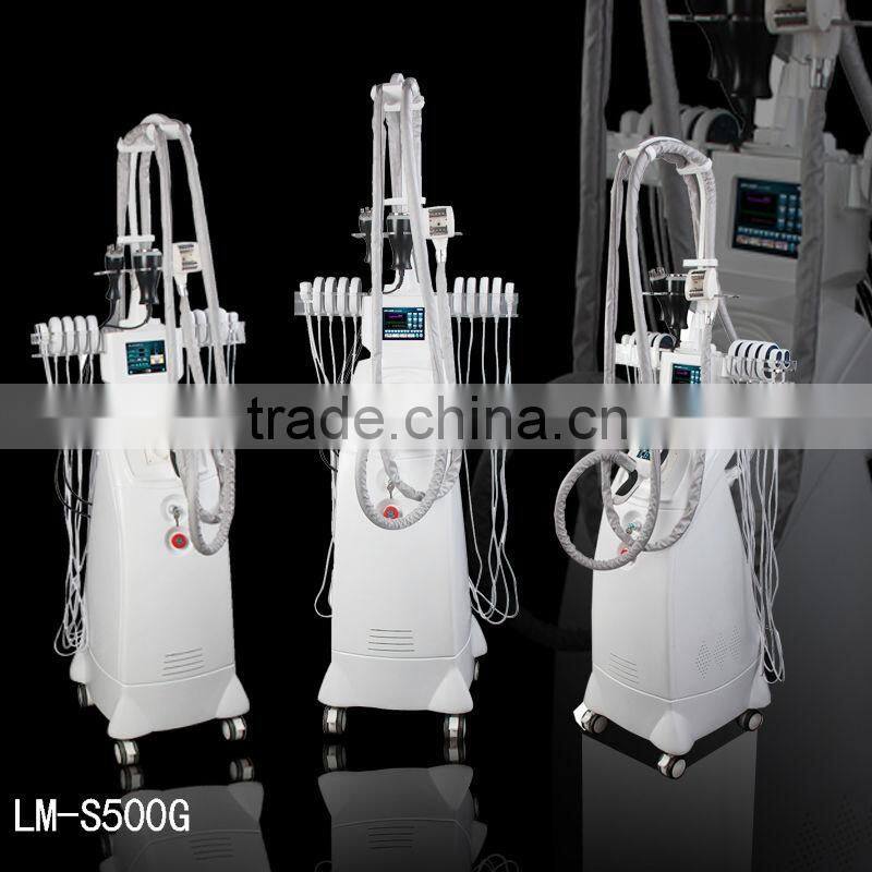 lipolaser + vacuum/4 in 1 lipolaser rf cavitation vacuum machine