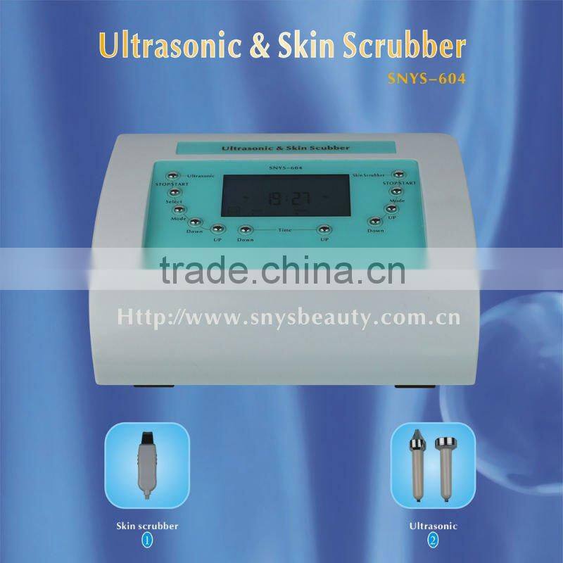 Ultrasonic skin scrubber skin care beauty equipment(SNYS-604)