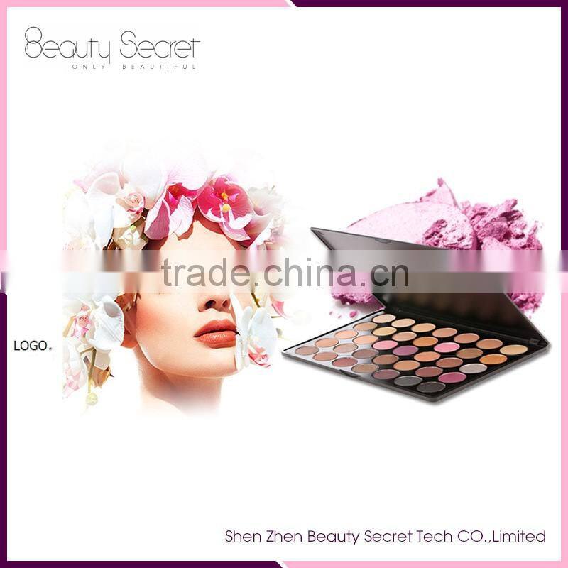 35 Colors cardboard eyeshadow palette of eyeshadow primer
