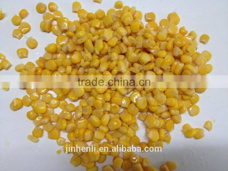 high quality canned sweet kernel corn 425g