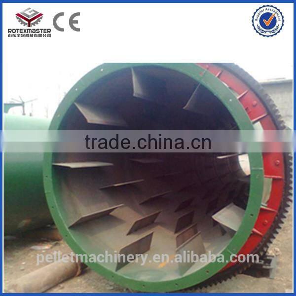 Good selling wood chips rotary dryer/wood chips cylinder for wood pellet production line