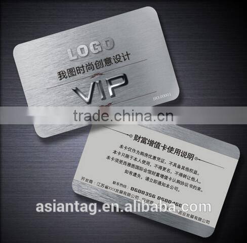 Hot offer metal business card blank