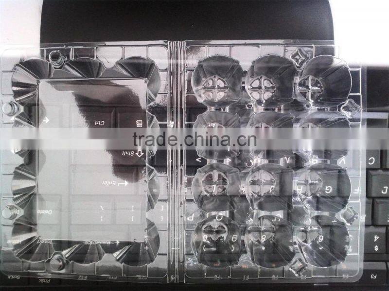 quail egg tray clear , no mould cost , 12/30cells
