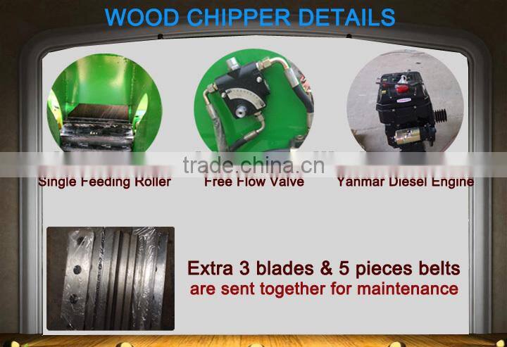 New design wood drum chipper made in China