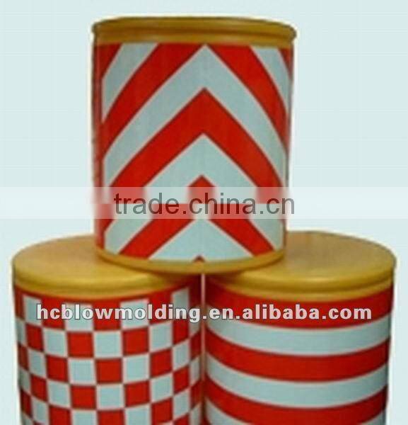 OEM Blow Molding Anti crash bucket crash barrier plastic traffic barrier for sale