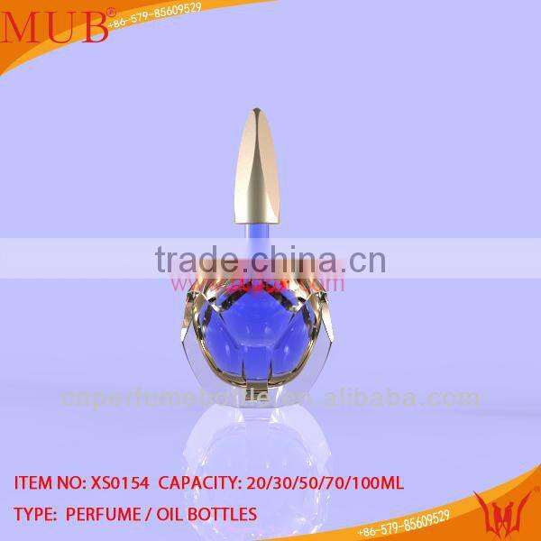 20/30/50/70/100ml Newest Design Hot Sale Glass Perfume Bottle,purple bottle perfume