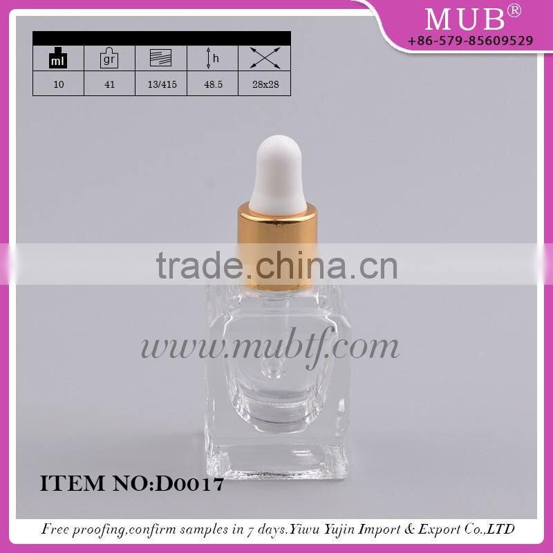 new design refillable perfume glass bottle essential oil bottle wholesale