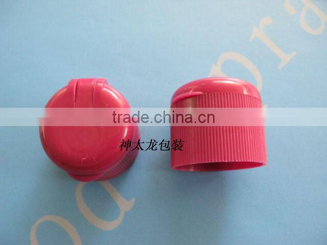 24/410 plastic flip top cap