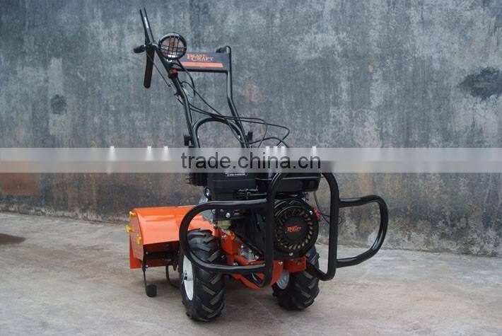 208cc garden cultivator rotary tiller with 12V light