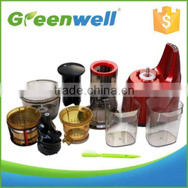 Greenwell 1 hot sale 10 year motor quality guarantee big mouth slow juicer, slow juice big mouth