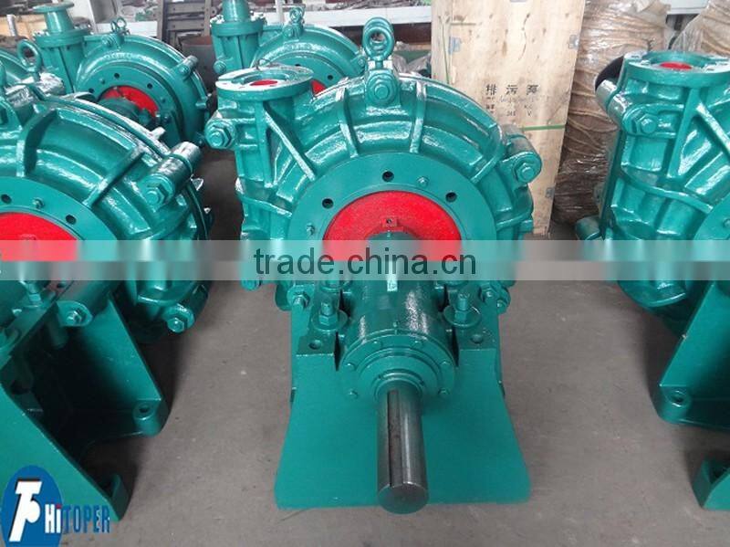 heavy duty anti wear centrifugal slurry pump for mining solid slurry