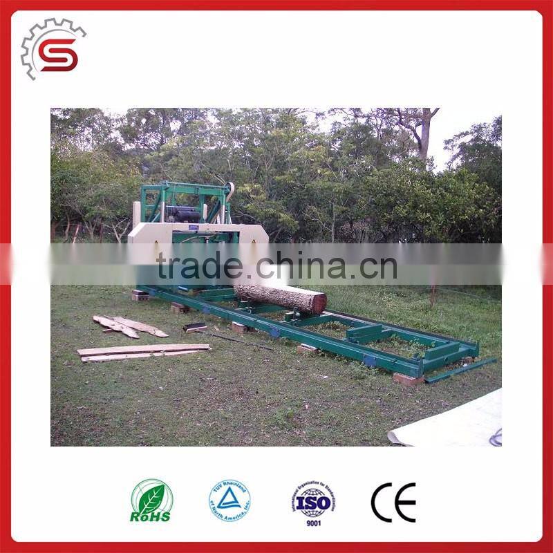 Easy operation band saw MJ800 Portable Horizontal Band Saw Machine with Electrical Engine