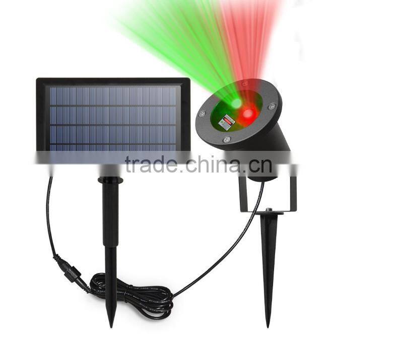 China manufacture outdoor lawn solar laser projector