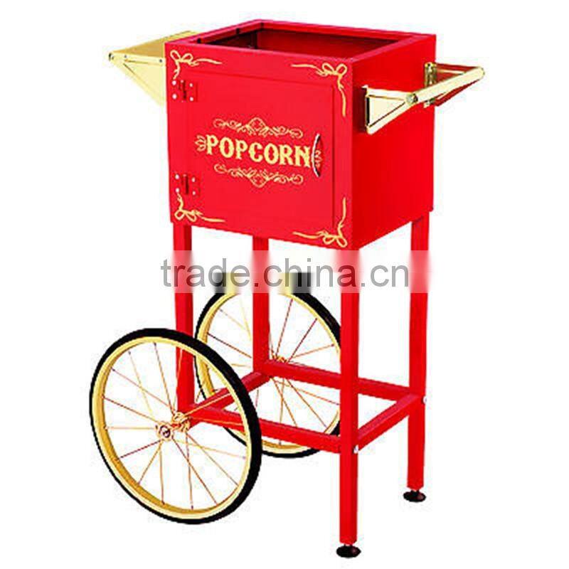 Commercial Industrial Popcorn Making Machine with cart