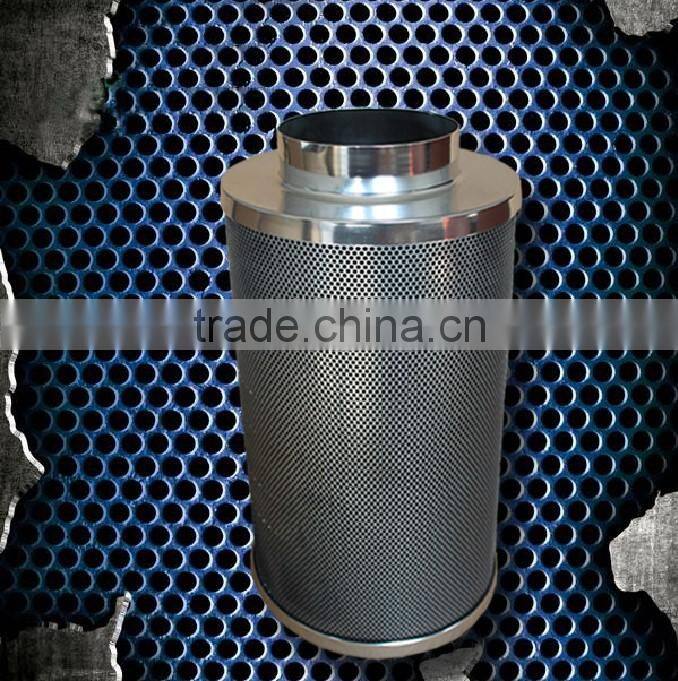 Hydroponic grow tent / plant growth room 8" x 24" 8"x39" air purifier activated virgin carbon filter for air cleaning