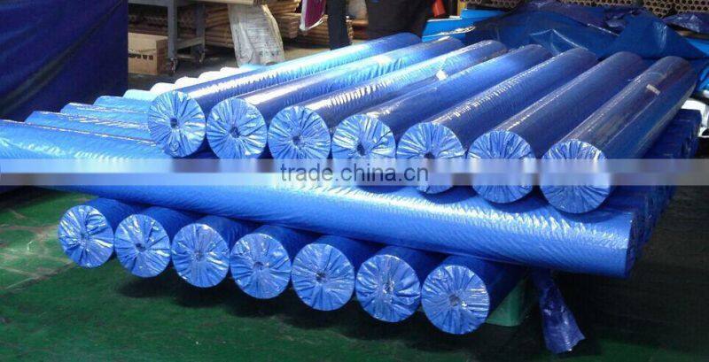 Multi purpose cover waterproof HDPE scrim tarpaulin roll