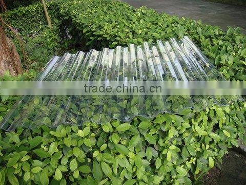 Corrugated Polycarbonate/Plastic Sheet As Roof Tile