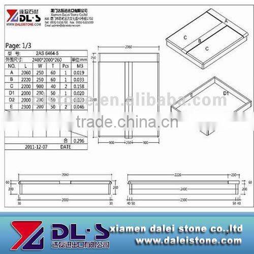 Double gravestone monument