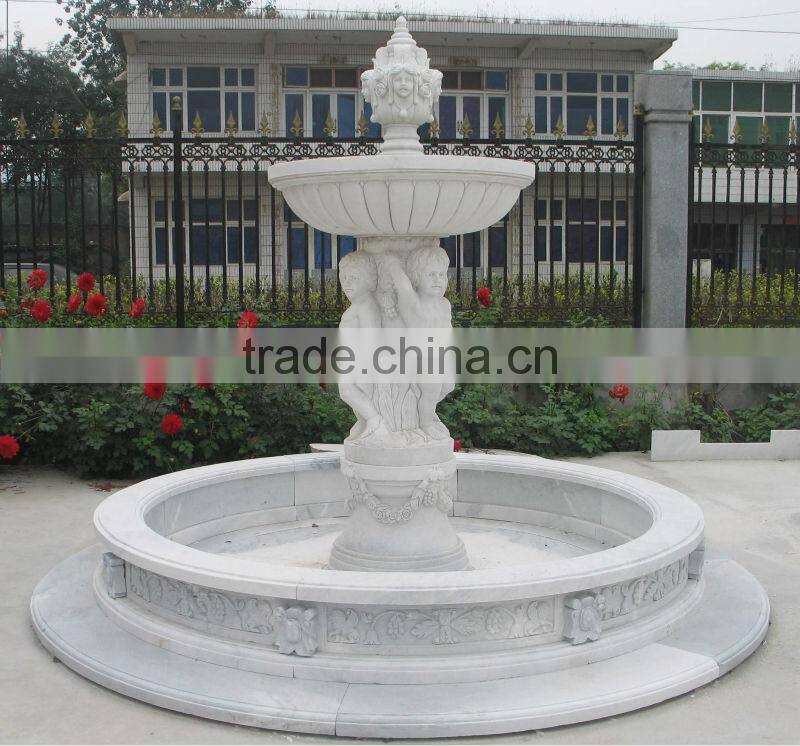 Outdoor Marble Lady Garden Fountain from Manufacture