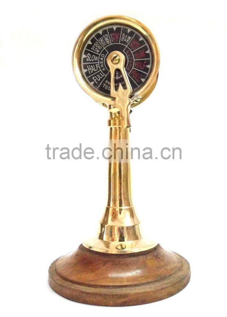 Nautical boat paper weight pen holder