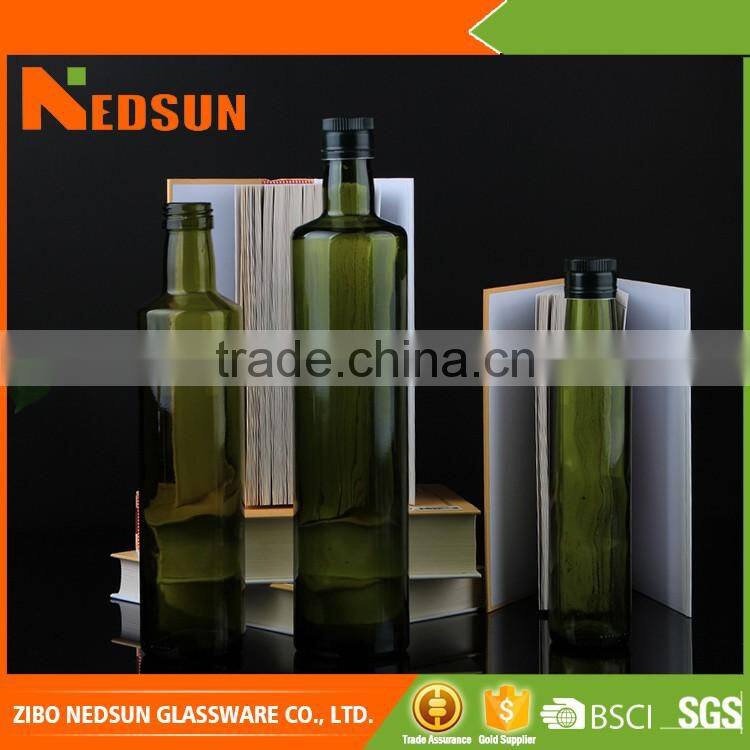 Factory price glass bottles for oil in different size