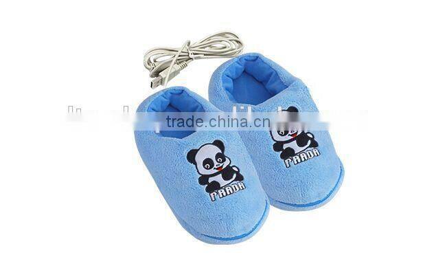 Newest Fashion Heated Slippers USB Warmer Shoes Electric USB Warm Slippers For Wholesale